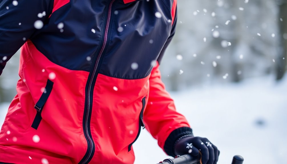 essential features winter cycling coat