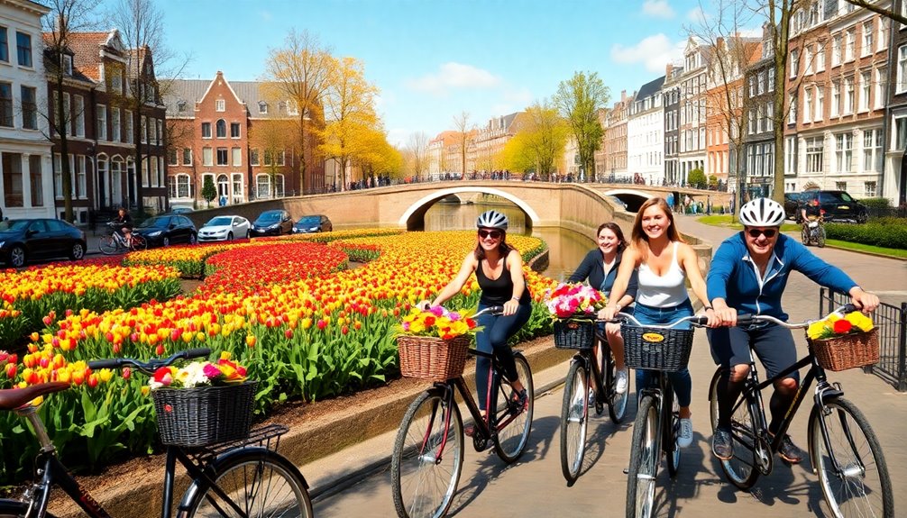 explore amsterdam by bike