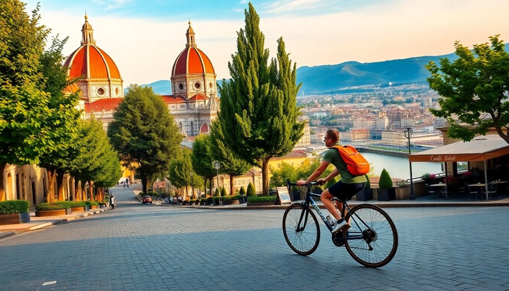 explore florence by bike