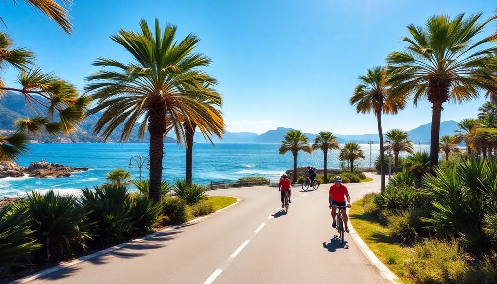 explore ligurian coastal cycleway