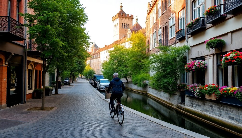explore medieval charm cycling
