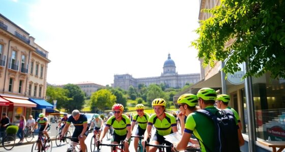 exploring cities on bikes