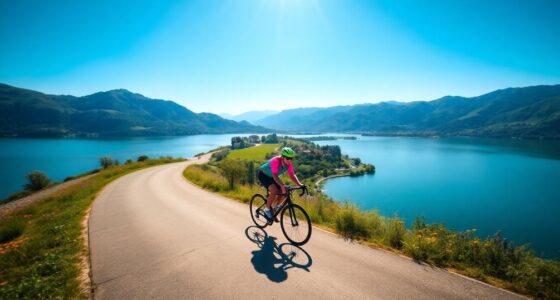 exploring lake iseo by bicycle
