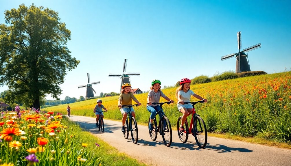 family friendly cycling adventures