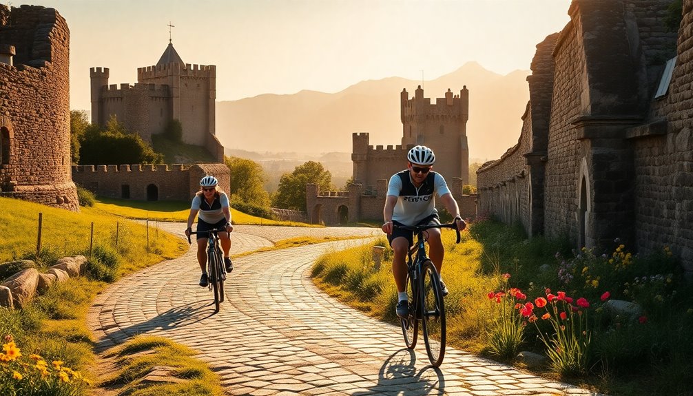 famous routes for cyclists