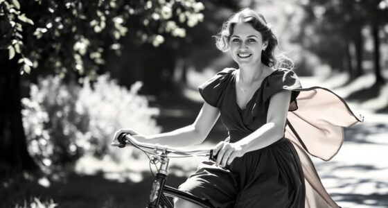first female bicycle rider