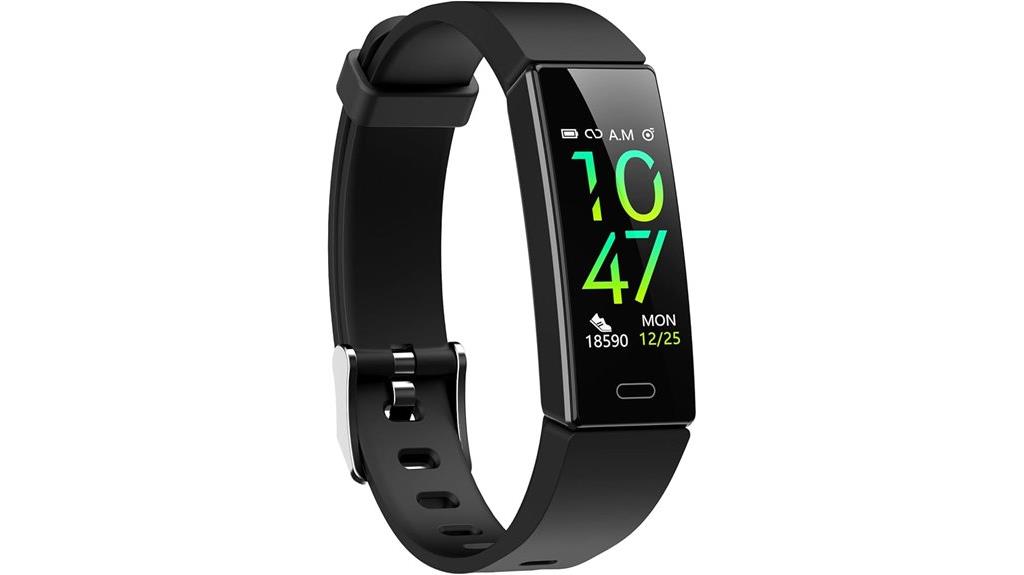 fitness tracker with monitoring