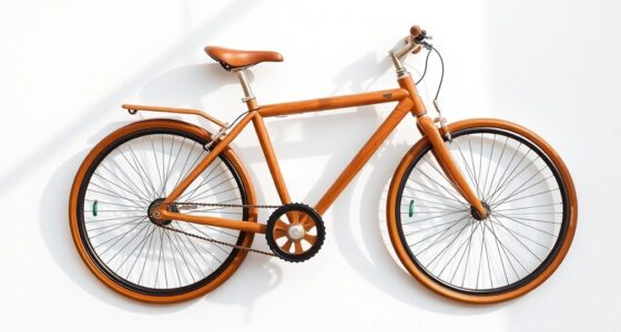 flat pack wooden bicycle assembly