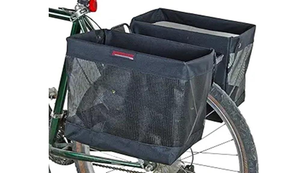 foldable bicycle grocery panniers