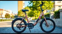 foldable electric bicycle design