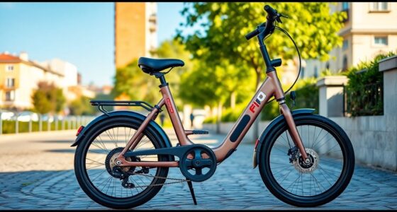 foldable electric bicycle design