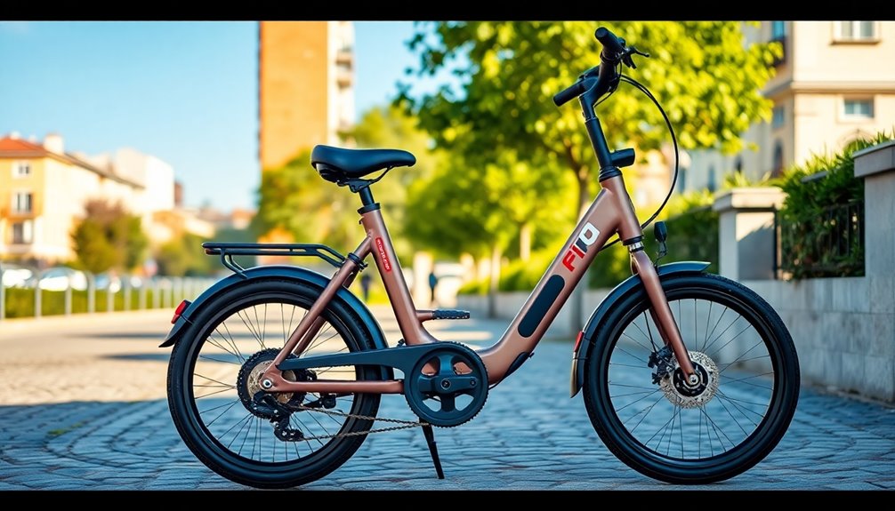 foldable electric bicycle design