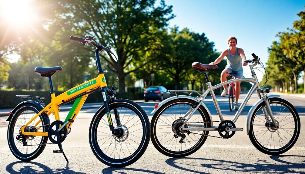foldable vs traditional electric bikes