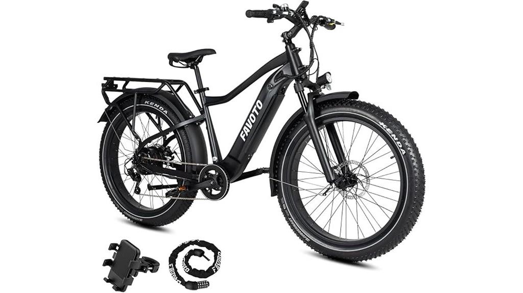 folding off road electric bike