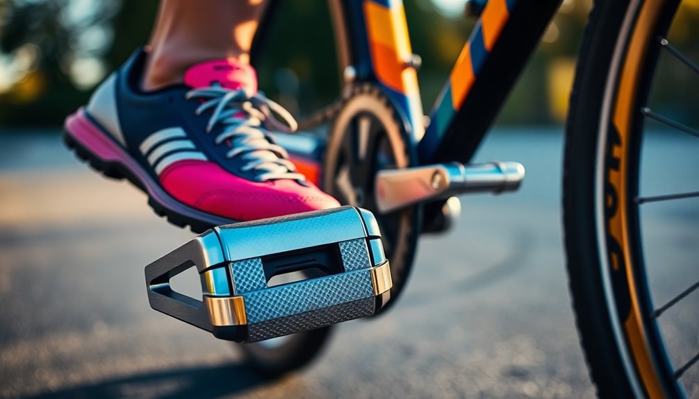 foot operated bicycle controls