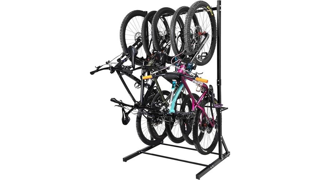 freestanding bike storage solution