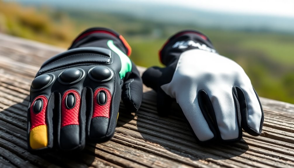 glove features for cycling