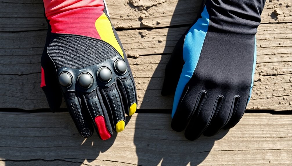 glove selection for riders