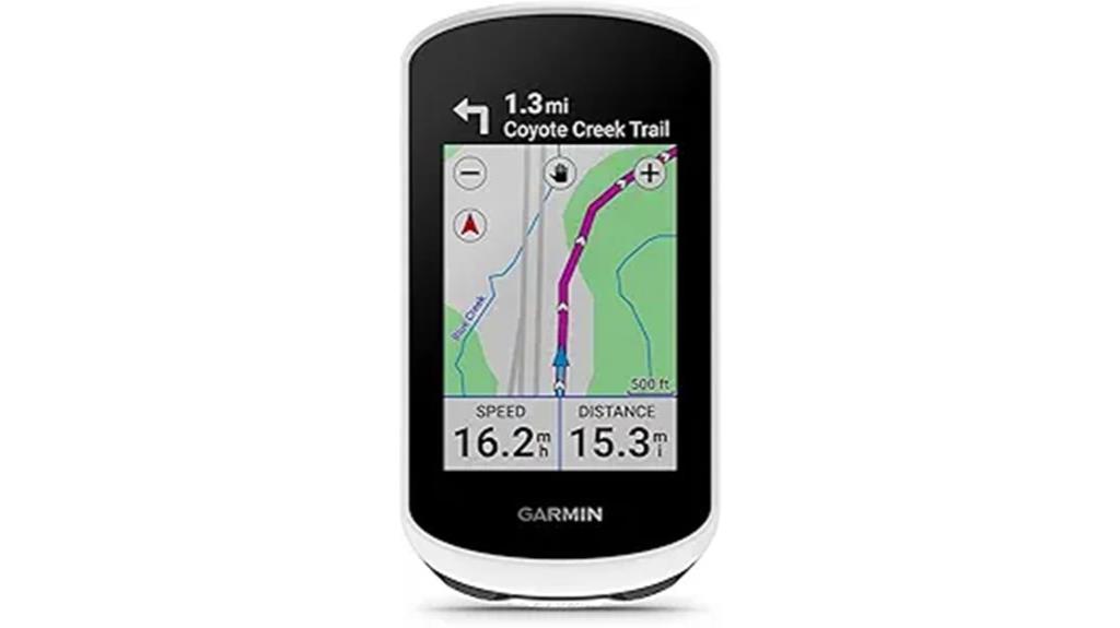 gps cycling navigation device