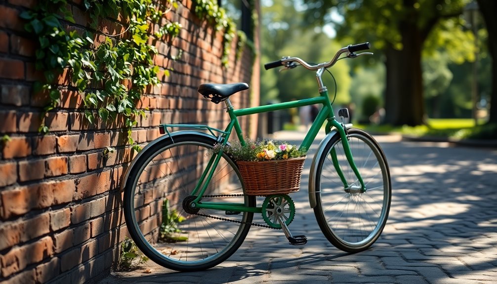 green bicycle symbolism explained