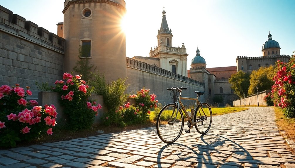 historical cycling journey planning