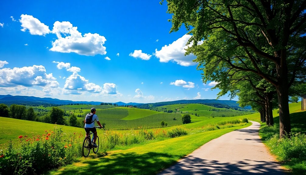 ideal seasons for cycling