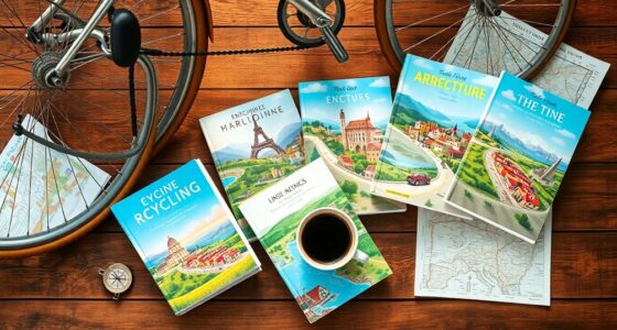 illustrated cycling travel books