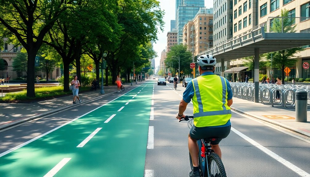 infrastructure enhancing cycling safety