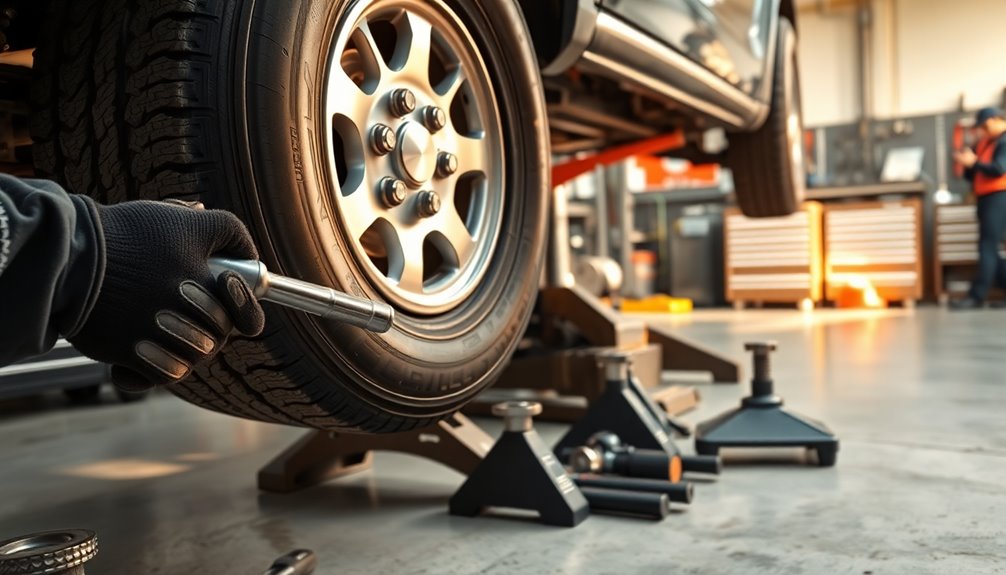 installing new tires safely