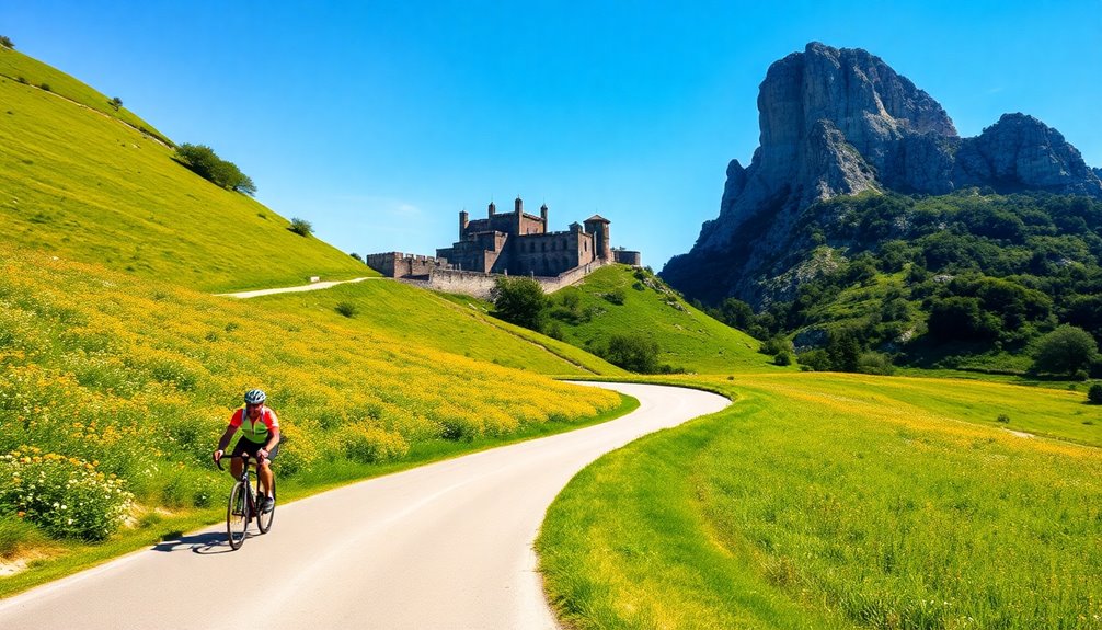 key attractions along route