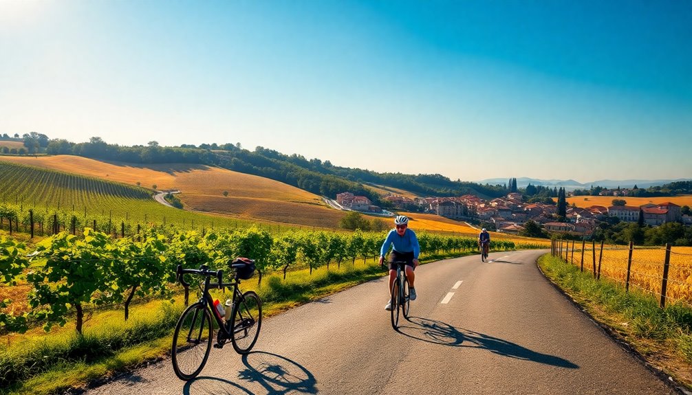 key cities along route
