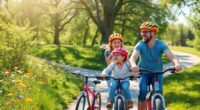 kid friendly cycling adventures