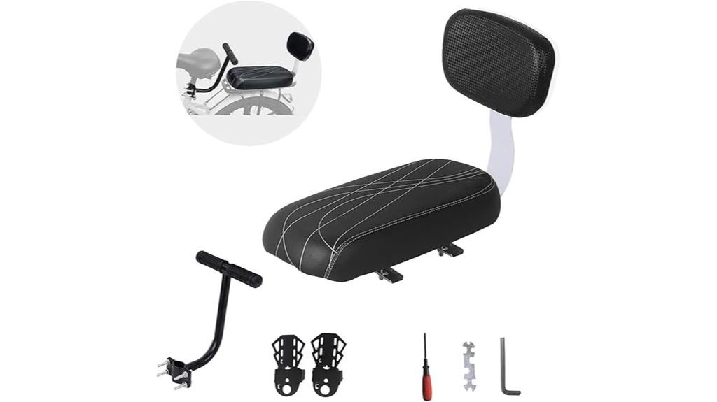 kids bicycle rear seat