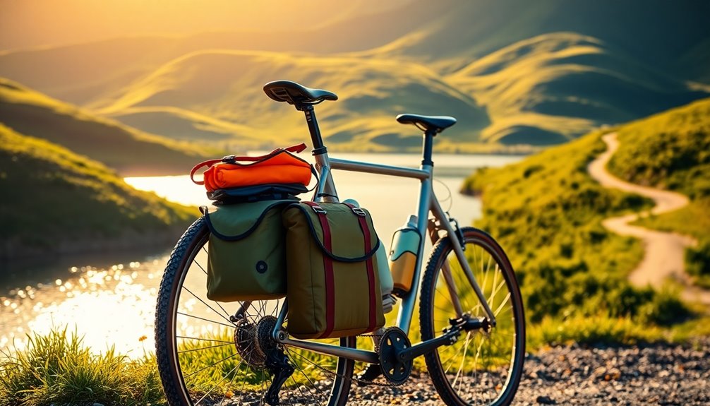 lightweight bike touring essentials