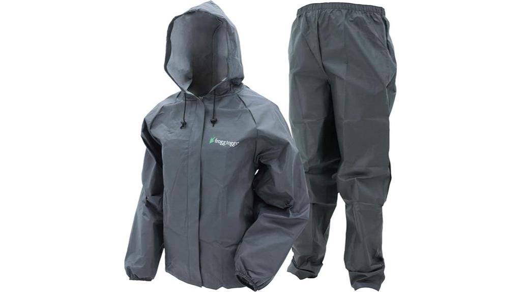 lightweight waterproof rain suit