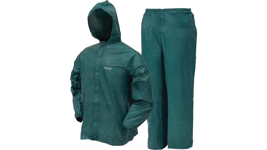 lightweight waterproof rain suit