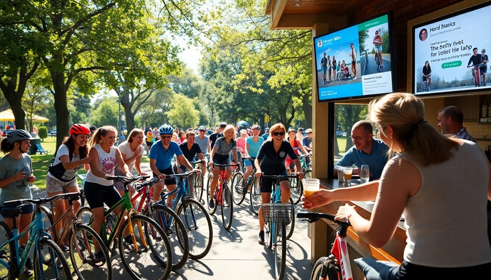 local business social media collaboration