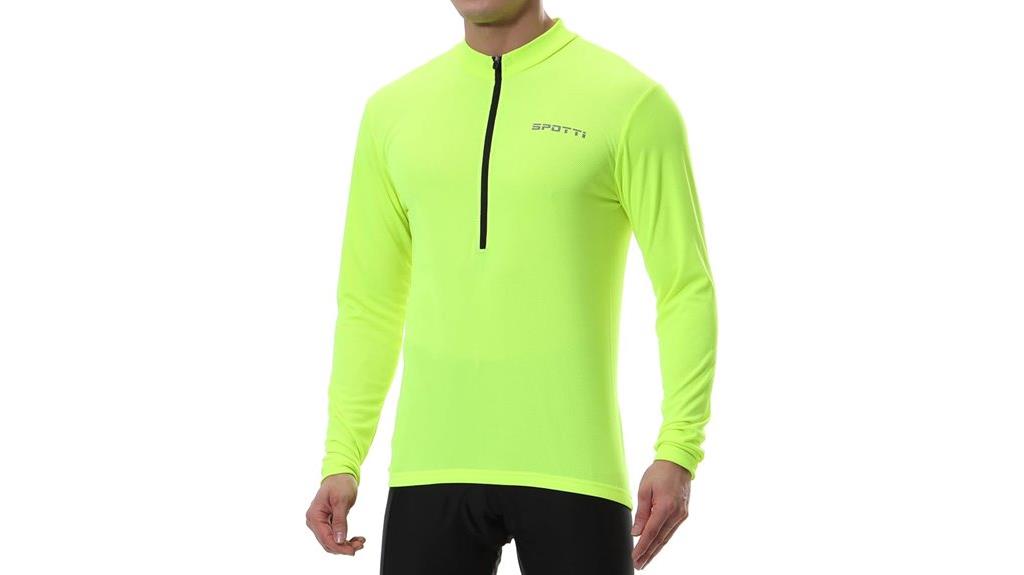 long sleeve cycling jersey