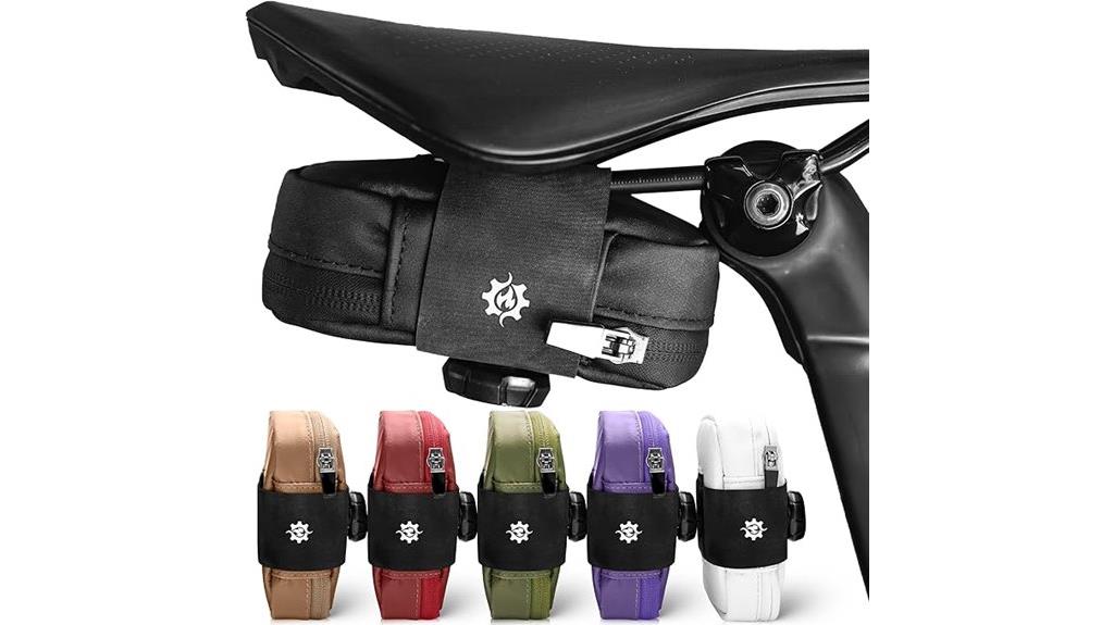 magnetic buckle bike bag