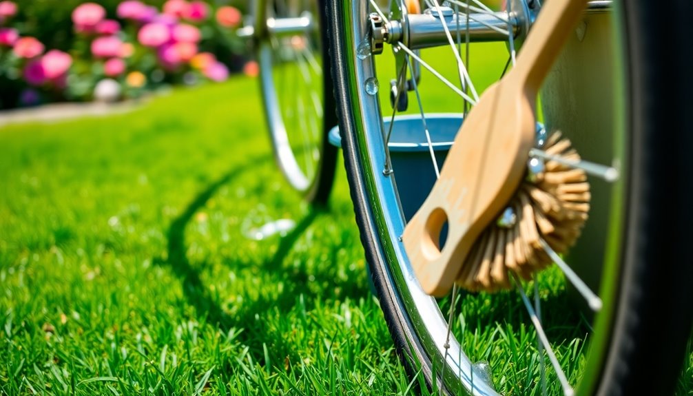 maintaining a clean bicycle