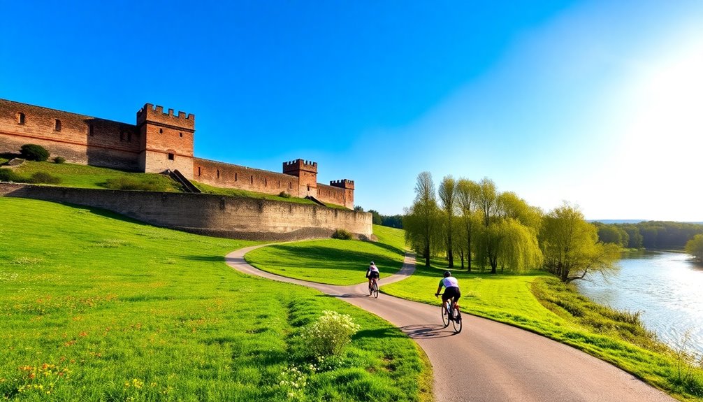 mantova to sabbioneta route