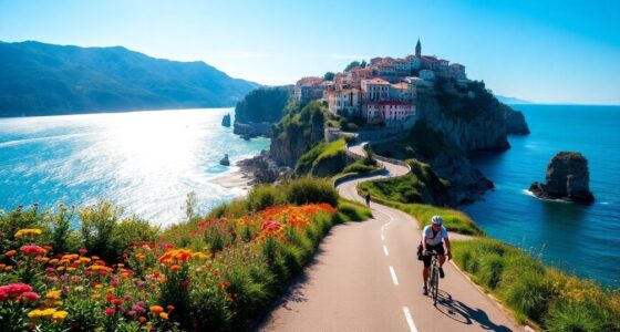 maremonti coastal cycle path