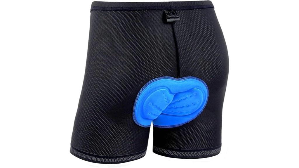 men s 3d padded cycling shorts