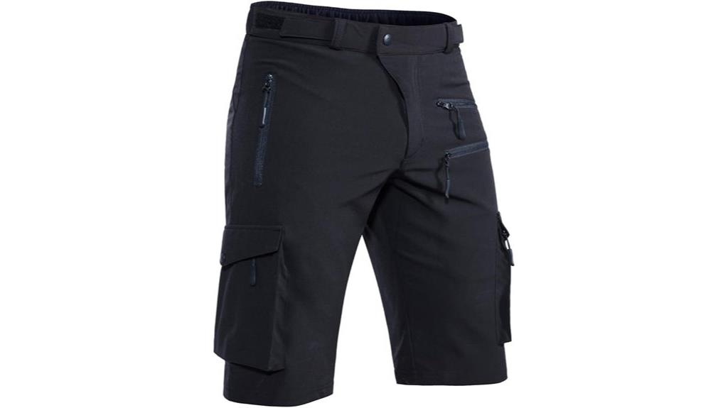 men s cycling and hiking shorts
