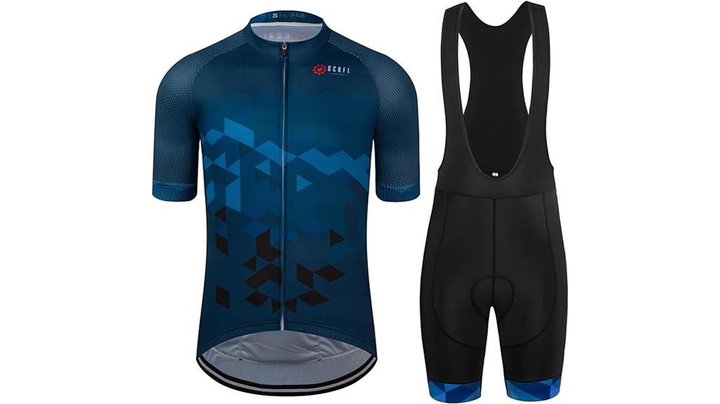 men s cycling jersey set