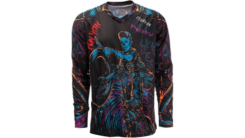 men s long sleeve jersey