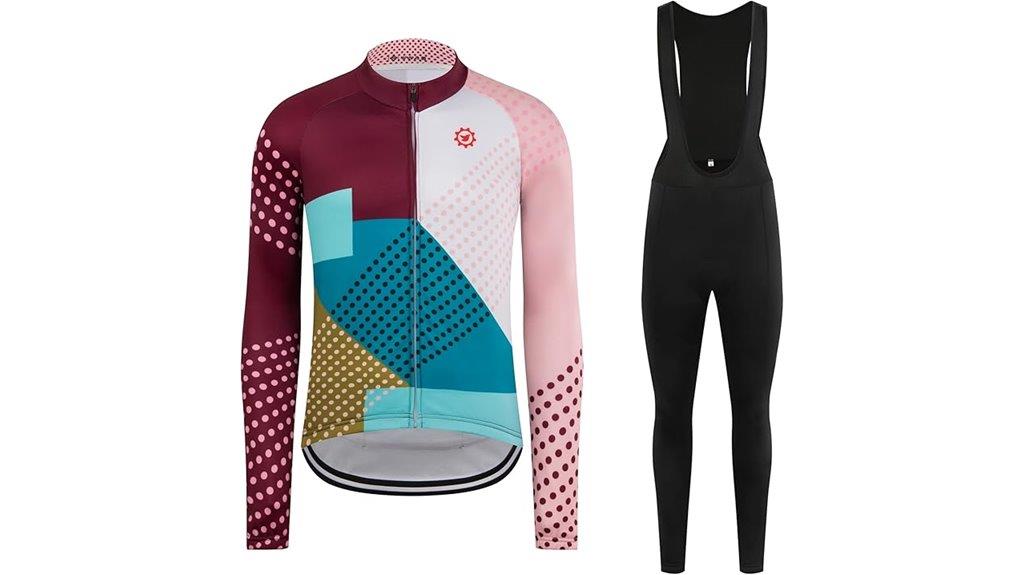 men s winter cycling jersey