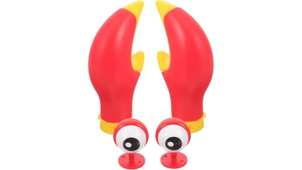 motorcycle crab claw decorations