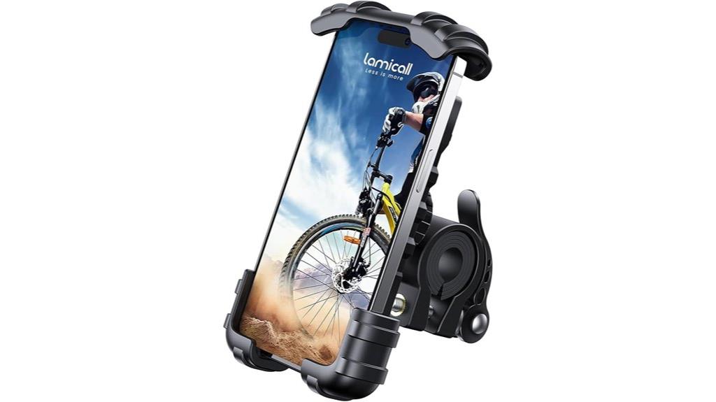 motorcycle phone handlebar mount