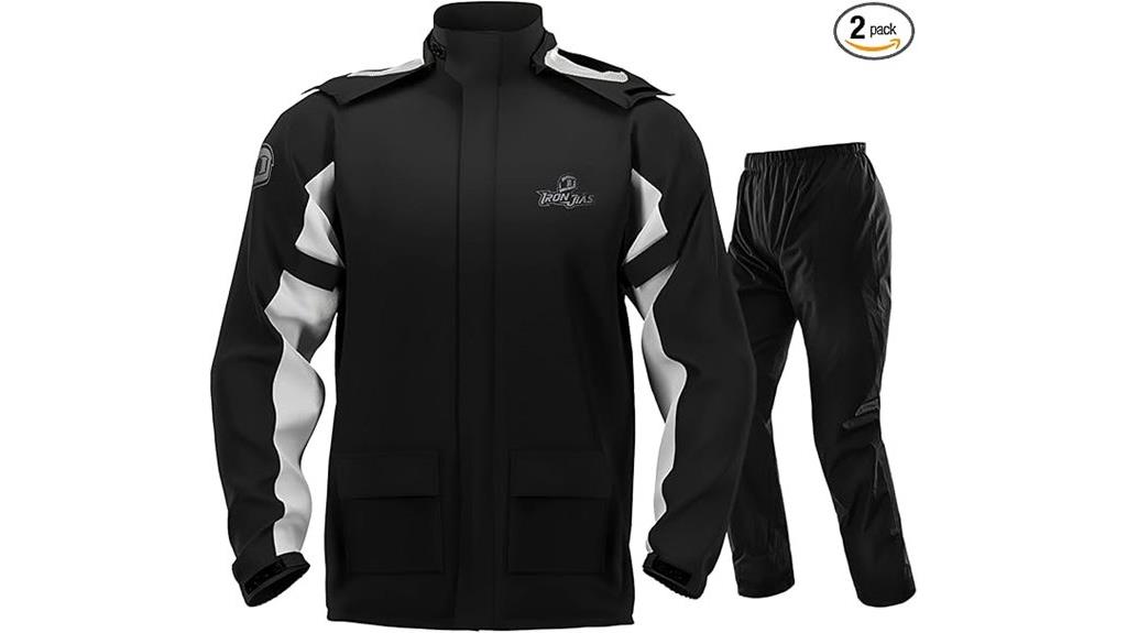 motorcycle rain gear suit